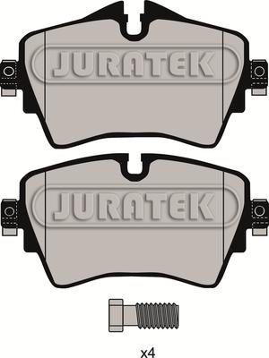 Juratek JCP8074 - Гальмівні колодки, дискові гальма autocars.com.ua