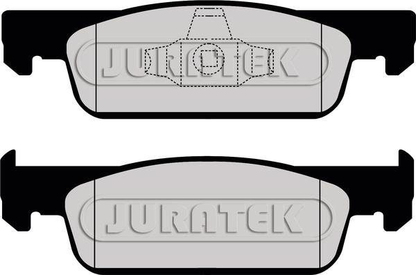 Juratek JCP8079 - Гальмівні колодки, дискові гальма autocars.com.ua