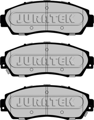 Juratek JCP8101 - Тормозные колодки, дисковые, комплект avtokuzovplus.com.ua