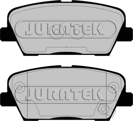 Juratek JCP8104 - Гальмівні колодки, дискові гальма autocars.com.ua