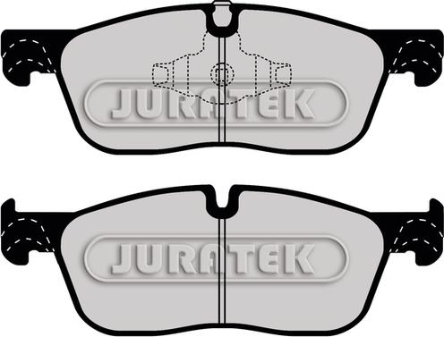 Juratek JCP8125 - Гальмівні колодки, дискові гальма autocars.com.ua
