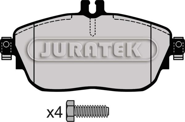Juratek JCP8131 - Гальмівні колодки, дискові гальма autocars.com.ua