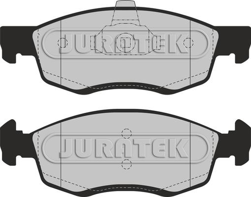 Juratek JCP8141 - Гальмівні колодки, дискові гальма autocars.com.ua
