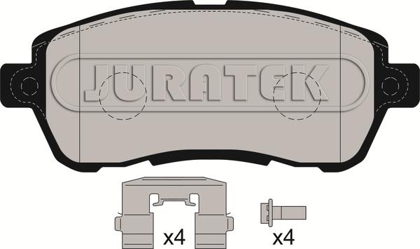 Juratek JCP8211 - Гальмівні колодки, дискові гальма autocars.com.ua