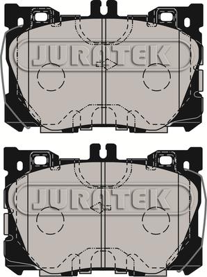 Juratek JCP8238 - Тормозные колодки, дисковые, комплект autodnr.net