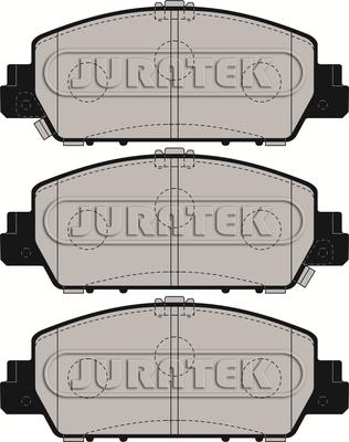 Juratek JCP8266 - Гальмівні колодки, дискові гальма autocars.com.ua