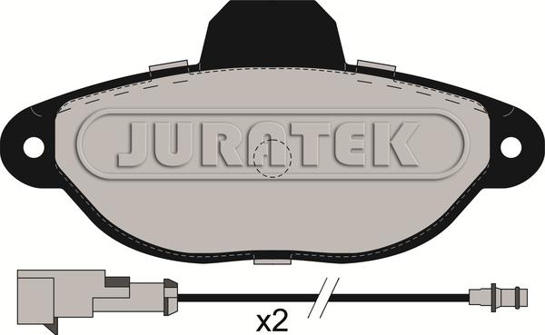 Juratek JCP925 - Гальмівні колодки, дискові гальма autocars.com.ua