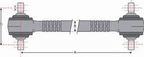 Juratek JSS1330 - Важіль незалежної підвіски колеса autocars.com.ua