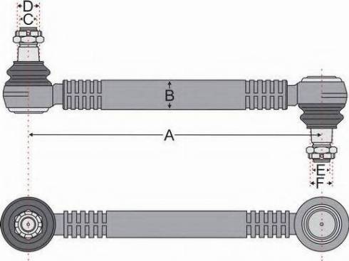 Juratek JSS1439M24 - Тяга / стойка, стабилизатор avtokuzovplus.com.ua