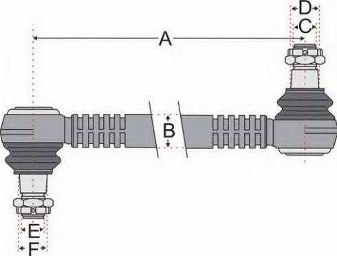 Juratek JSS1440 - Тяга / стойка, стабилизатор avtokuzovplus.com.ua