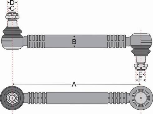 Juratek JSS1441A - Тяга / стойка, стабилизатор avtokuzovplus.com.ua