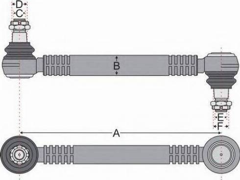 Juratek JSS1441 - Тяга / стійка, стабілізатор autocars.com.ua