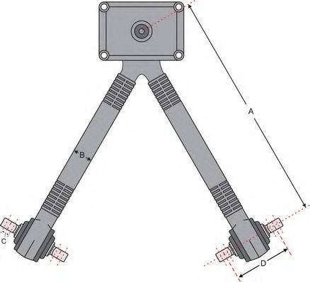 Juratek JSS1478 - Рычаг подвески колеса autodnr.net