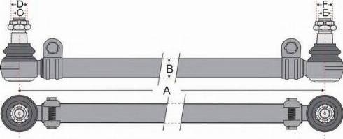 Juratek JSS1463 - Поперечная рулевая тяга avtokuzovplus.com.ua