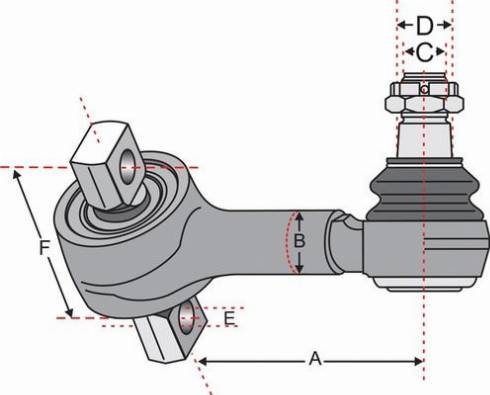 Juratek JSS1526A - Тяга / стійка, стабілізатор autocars.com.ua