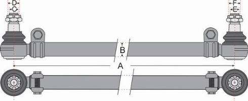 Juratek JSS1718A - Поперечная рулевая тяга avtokuzovplus.com.ua
