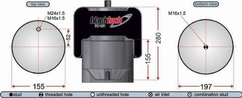 Juratek RML95401C21 - Кожух пневматической рессоры autodnr.net