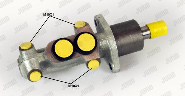 Jurid 132268J - Главный тормозной цилиндр autodnr.net