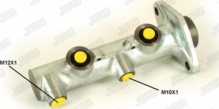 Jurid 132754J - Головний гальмівний циліндр autocars.com.ua