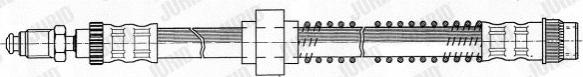 Jurid 171956J - Тормозной шланг autodnr.net