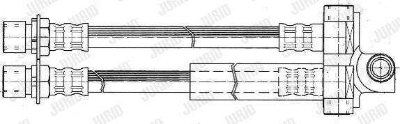 Jurid 171272J - Тормозной шланг avtokuzovplus.com.ua