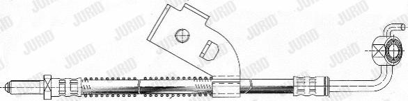 Jurid 172135J - Тормозной шланг avtokuzovplus.com.ua