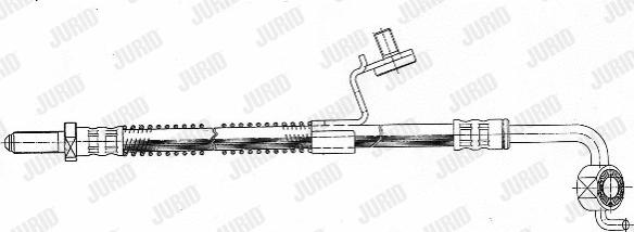 Jurid 172136J - Тормозной шланг autodnr.net