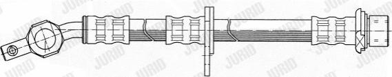 Jurid 172433J - Гальмівний шланг autocars.com.ua