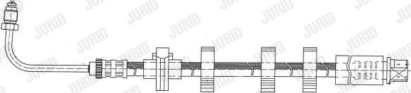 Jurid 172475J - Тормозной шланг avtokuzovplus.com.ua