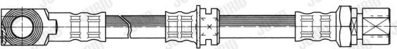 Jurid 172501J - Тормозной шланг avtokuzovplus.com.ua