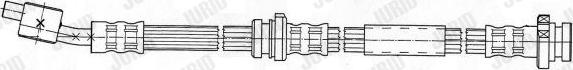 Jurid 172515J - Гальмівний шланг autocars.com.ua