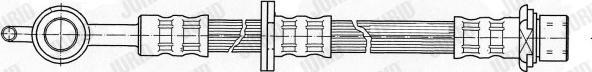 Jurid 172681J - Гальмівний шланг autocars.com.ua