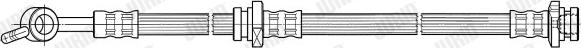 Jurid 172695J - Тормозной шланг avtokuzovplus.com.ua
