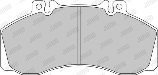 Jurid 2983509560 - Тормозные колодки, дисковые, комплект autodnr.net