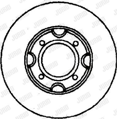 ATE 410162 - Гальмівний диск autocars.com.ua