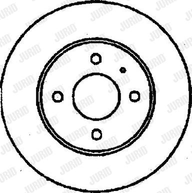 Jurid 561179J - Тормозной диск autodnr.net
