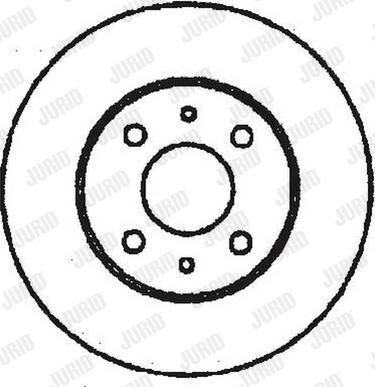 Jurid 561329JC-1 - Тормозной диск avtokuzovplus.com.ua