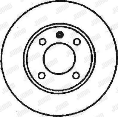 BENDIX 561507B - Тормозной диск autodnr.net