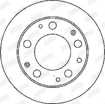 A.B.S. 15828S - Гальмівний диск autocars.com.ua