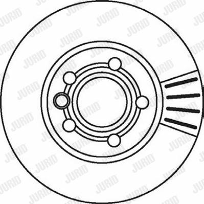 FOMAR Friction FO 2250 - Гальмівний диск autocars.com.ua