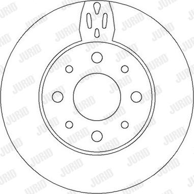 Jurid 562296JC-1 - Тормозной диск autodnr.net