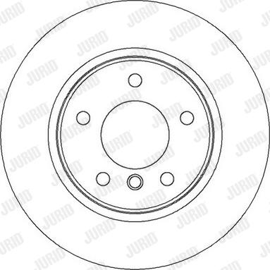 Jurid 562310JC-1 - Гальмівний диск autocars.com.ua