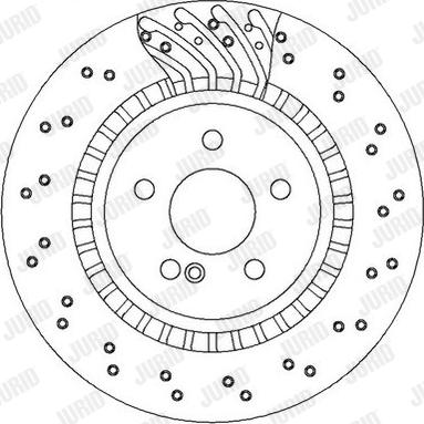 Jurid 562400J - Гальмівний диск autocars.com.ua