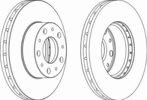 Opel 1612435180 - Тормозной диск avtokuzovplus.com.ua