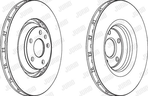 Jurid 562508JC - Тормозной диск avtokuzovplus.com.ua