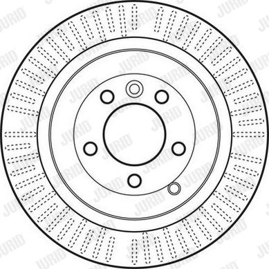 Jurid 562657JC - Гальмівний диск autocars.com.ua