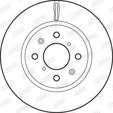 E.T.F. 19-0624 - Тормозной диск avtokuzovplus.com.ua