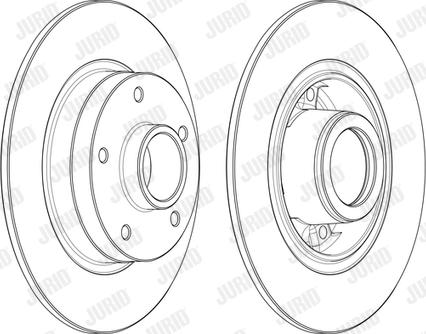 Zimmermann 470.5400.20 - Гальмівний диск autocars.com.ua