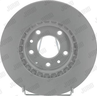 Jurid 562837JC - Гальмівний диск autocars.com.ua