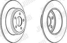 Jurid 562964JC - Тормозной диск autodnr.net